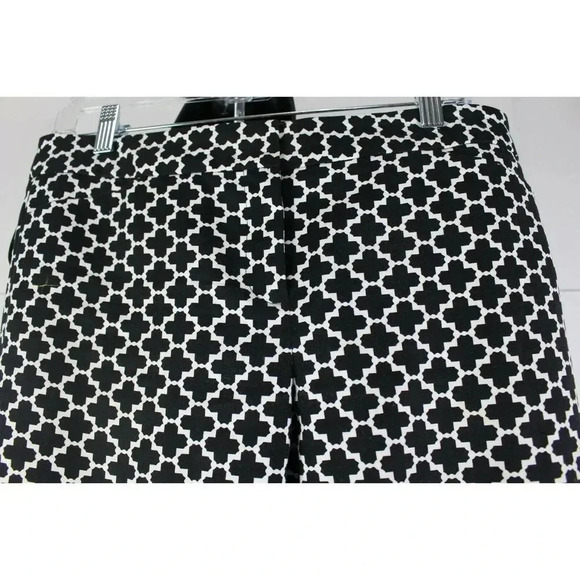 ladies WHITE Black House Market pants size 6R - Picture 2 of 4